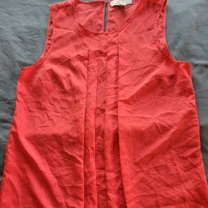 MK sleeveless blouse